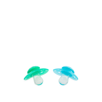 Twistshake 2x Πιπίλα 6+ Μηνών Pastel Blue / Green