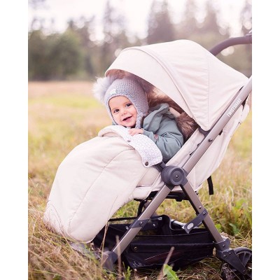 Twistshake Μαξιλάρι Καροτσιού Θέσης + Ποδόσακος Beige