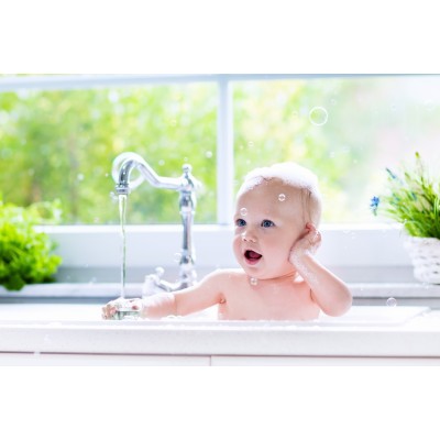 Adelco baby Sensitive Care Σαμπουάν & Αφρόλουτρο 750ml