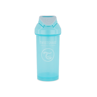 Twistshake Κύπελλο Straw Cup 360ml 6+ Μηνών Pastel Blue