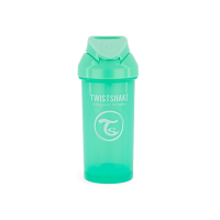 Twistshake Κύπελλο Straw Cup 360ml 6+ Μηνών Pastel Green