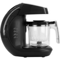 Twistshake Ατμομάγειρας - Παρασκευαστής Βρεφικής Τροφής 6 σε 1 Black V2