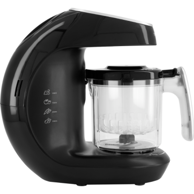 Twistshake Ατμομάγειρας - Παρασκευαστής Βρεφικής Τροφής 6 σε 1 Black V2