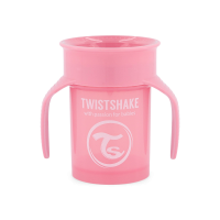 Twistshake Κύπελλο Spill-Free 360° 230ml 6+Μηνών Pastel Pink