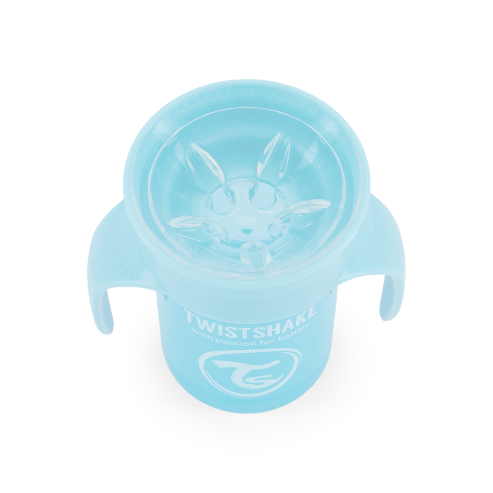 Twistshake Κύπελλο Spill-Free 360° 230ml 6+Μηνών Pastel Blue