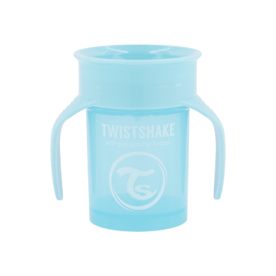 Twistshake Κύπελλο Spill-Free 360° 230ml 6+Μηνών Pastel Blue