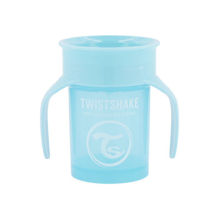 Twistshake Κύπελλο Spill-Free 360° 230ml 6+Μηνών Pastel Blue