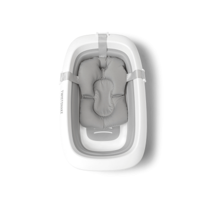 Twistshake Βρεφικό Μπανάκι + Βρεφικό Ένθετο Pastel Grey