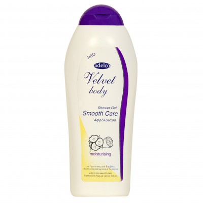 Adelco Velvet Body Smooth Care Moisturising Αφρόλουτρο 500ml