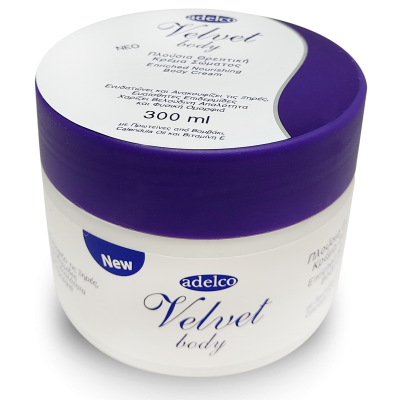 Adelco Velvet Body Θρεπτική κρέμα σώματος 300ml