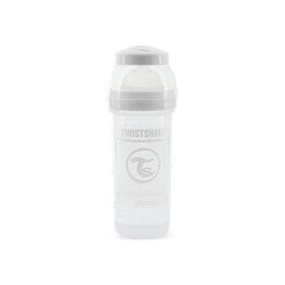 Twistshake Μπιμπερό Κατά Των Κολικών 260ml White