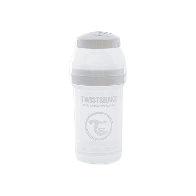 Twistshake Μπιμπερό Κατά Των Κολικών 180ml White