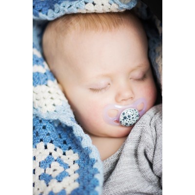 Twistshake 2x Πιπίλα 6+ Mηνών Pastel Grey / White