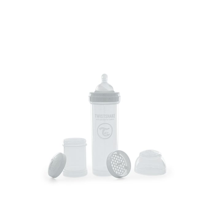 Twistshake Μπιμπερό Κατά Των Κολικών 330ml White