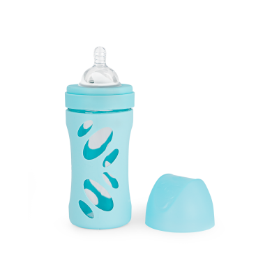 Twistshake Μπιμπερό Γυάλινο Κατά Των Κολικών 260ml Pastel blue