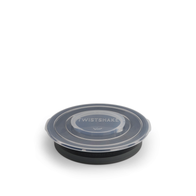 Twistshake Πιάτο Αντιολισθητικό 6+ Μηνών Black