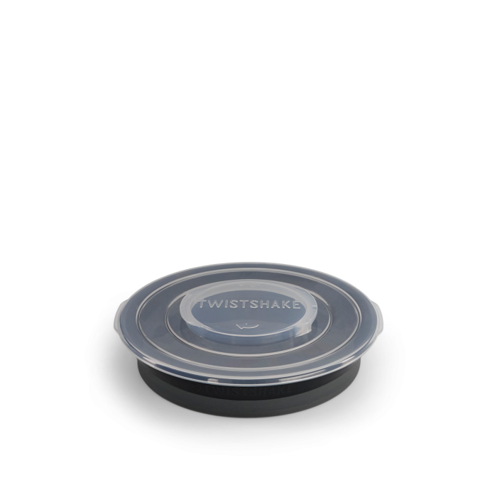 Twistshake Πιάτο Αντιολισθητικό 6+ Μηνών Black
